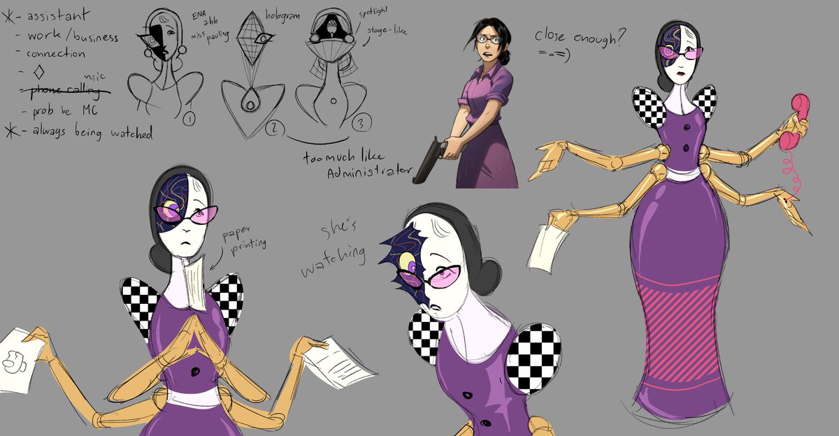 NineTheOwl's tweet photo. Other tf2 characters (1?)
Again, this is just an early design. Might change something later
#TF2 #TeamFortress2 #absolutetf2 https://t.co/vU0U5y8bnZ