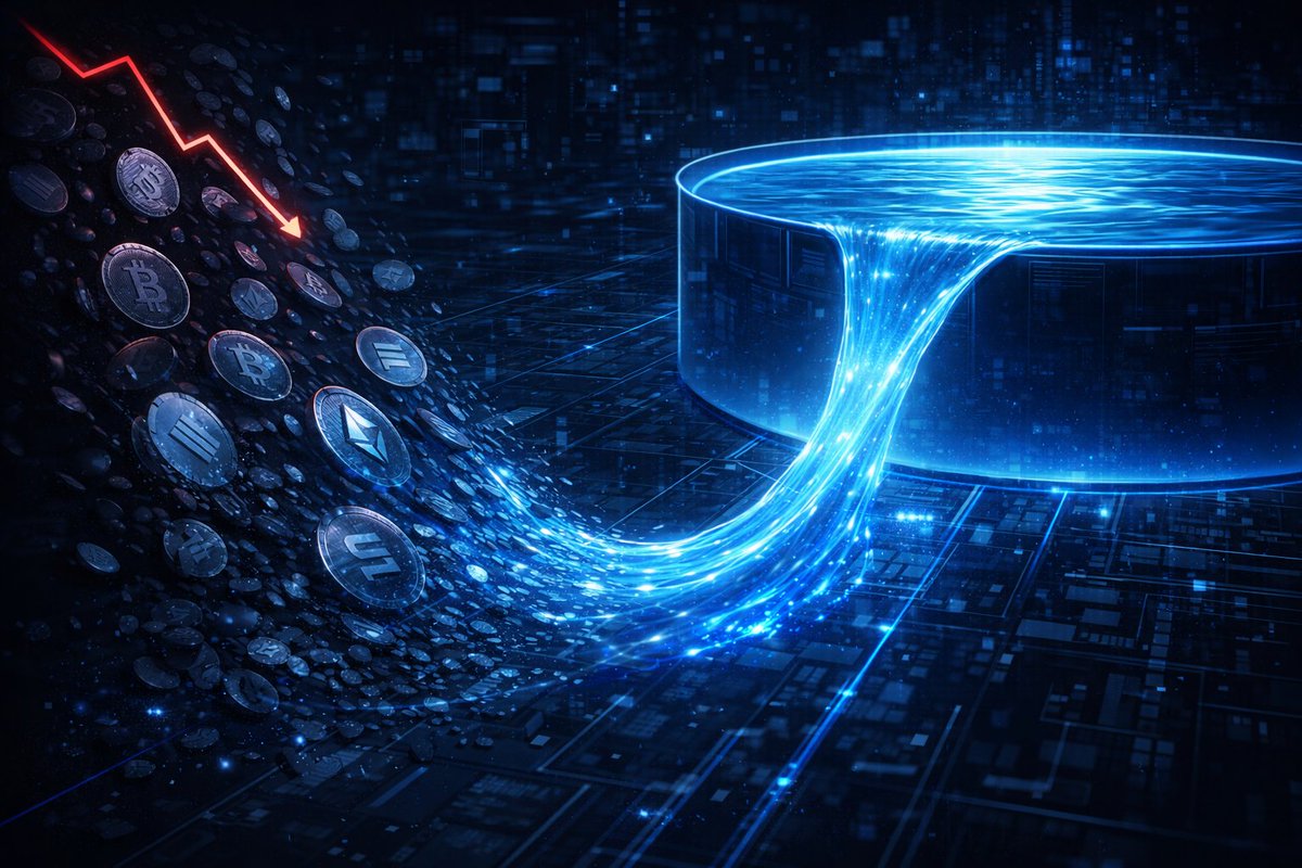 $164 billion daily transaction volume in stablecoins on Base. 💧
While 38% of altcoins on the market are hitting new lows, real liquidity is simply moving to stablecoins on L2. 📉
<a href="/base/">Base</a>