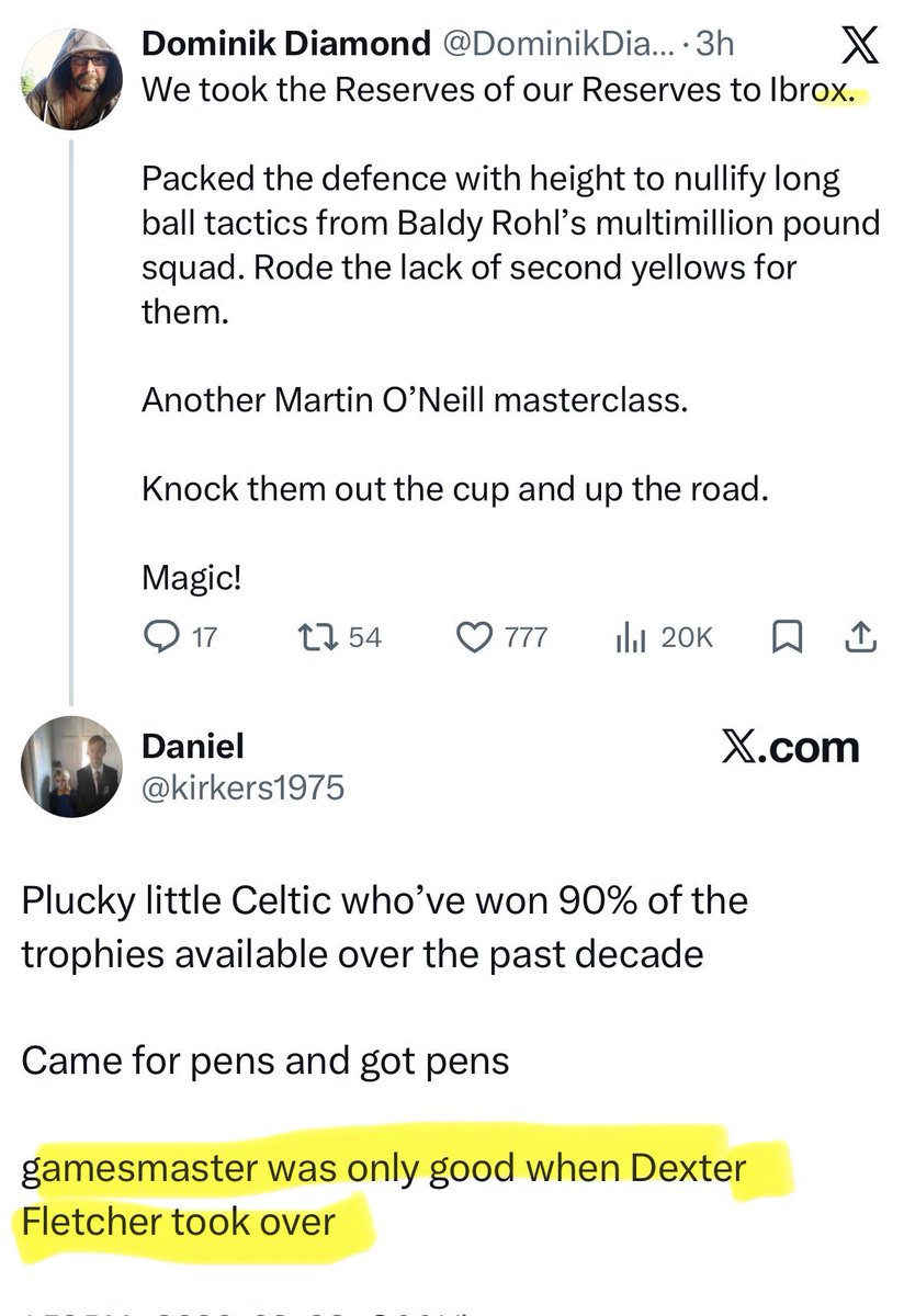 Dominik Diamond tweet media