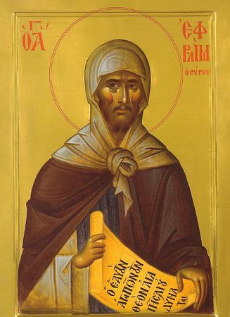 “Our Lord Jesus took in His hands what in the beginning was only bread; and He blessed it, and signed it, and made it His body.”

— Saint Ephrem the Syrian