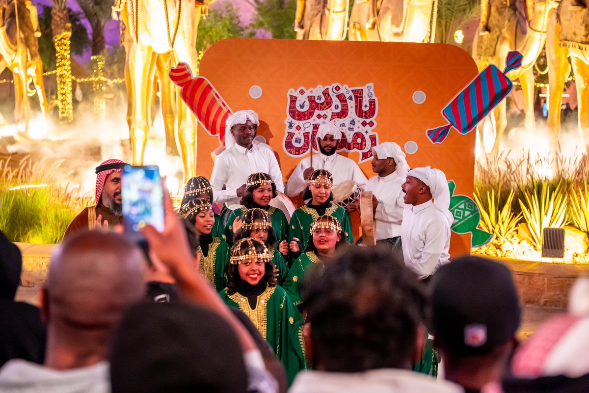 RiyadhSeason's tweet photo. فعاليات قرقيعان والاحتفالات مستمرة في بوليفارد وورلد 😍🎉

Gargee’an events and celebrations continue at Blvd World 😍🎉

احجزوا الآن | Book now 
https://t.co/ow2tkBmaYK https://t.co/MW11FZ6Y7M