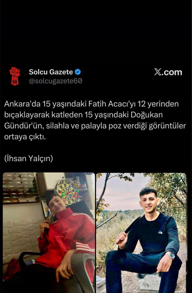 YÜZÜNE İYİ BAKIN.
 Çünkü bu potansiyel katil, Fatih’in adaleti sağlanmadığı için 2 yıl sonra aramızda olacak.

Bu fotoğrafta gördüğünüz kişi, 15 yaşındaki kardeşim Fatih Acacı’yı bir parkın ortasında 12 bıçak darbesiyle öldürdü.

Cinayetten önce internetten
 “kasten adam