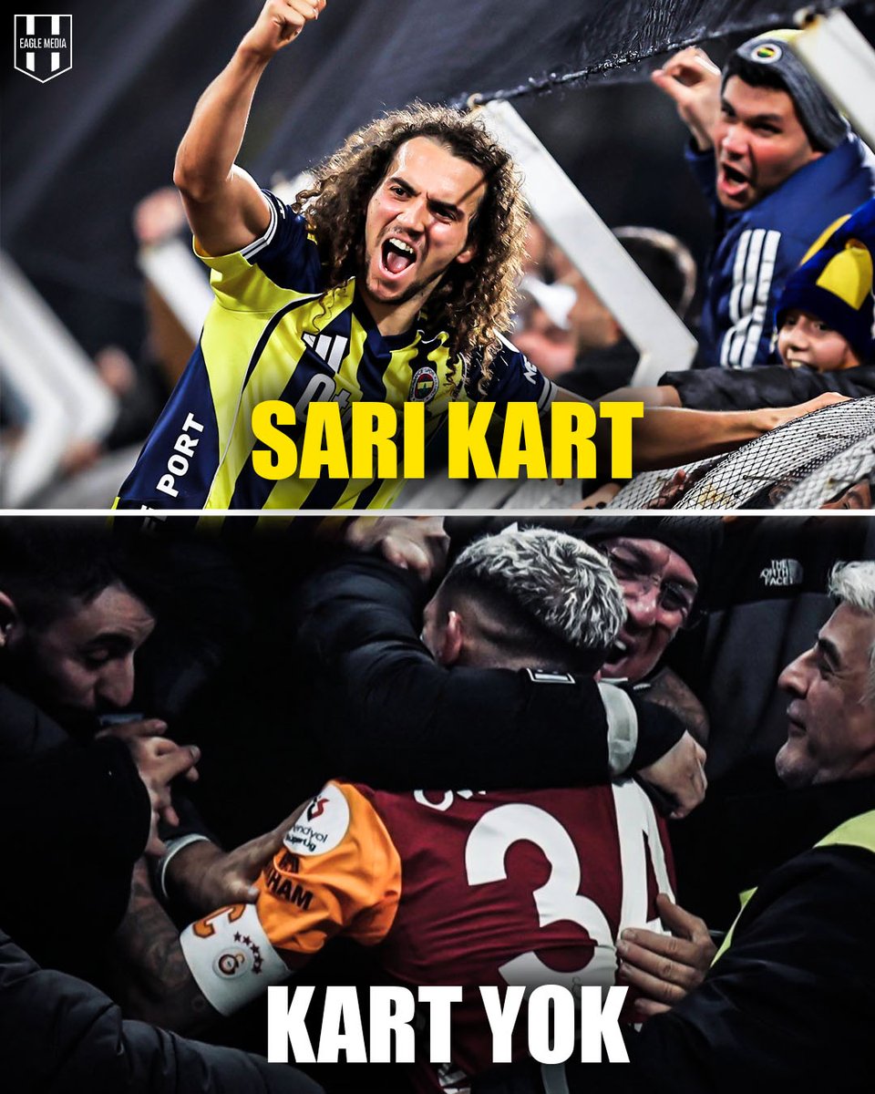 Matteo Guendouzi, gol sevincinde tribünlere çıktığı için sarı kart gördü. 🟨 

Geçen hafta Lucas Torreira için aynı kural uygulanmamıştı. ❌