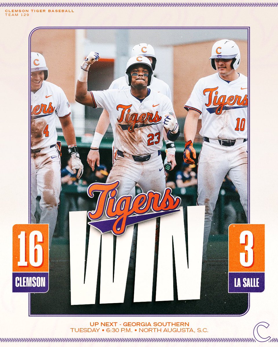 Clemson Baseball tweet media