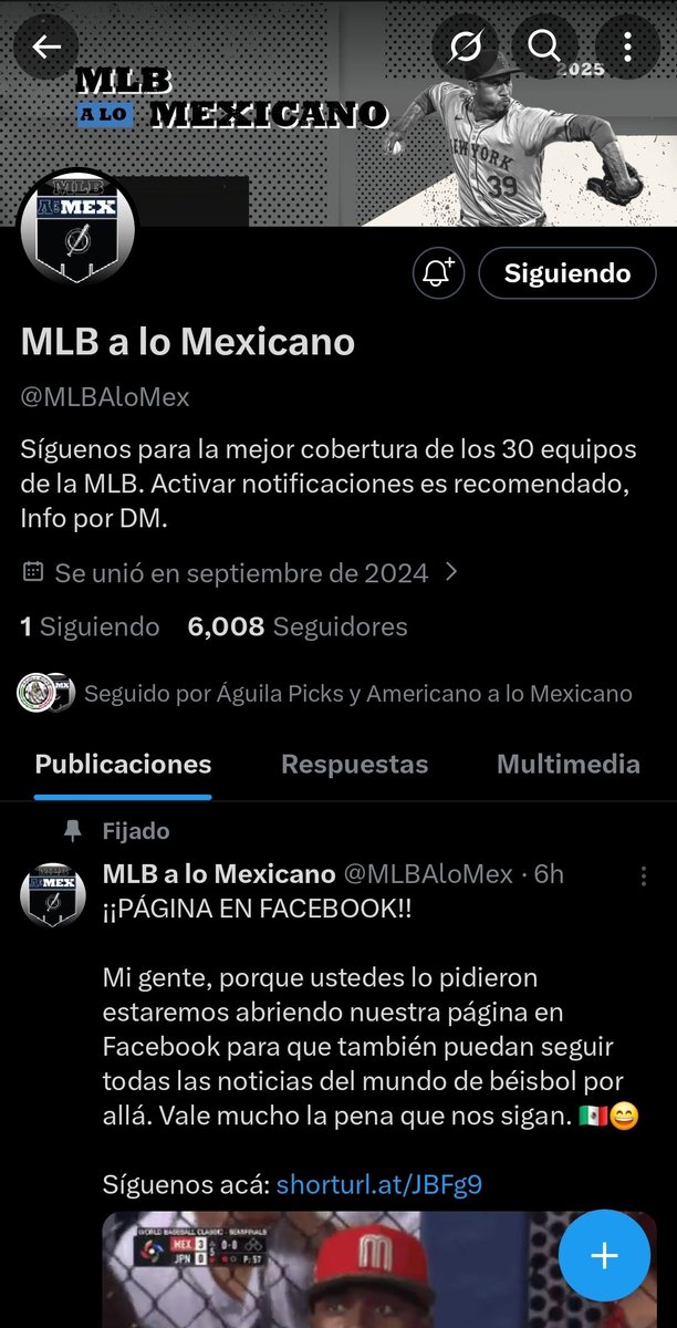 brian_barroso's tweet photo. @AmeAloMex @MLBAloMex Mexico 🇲🇽 6 Brasil 🇧🇷 3 https://t.co/x2y7eGZTVy