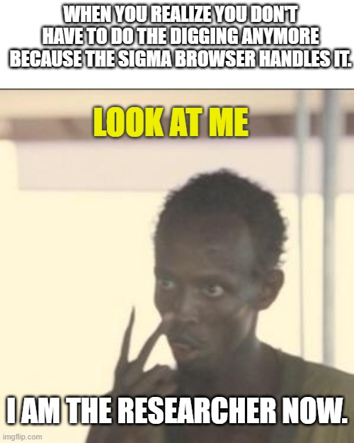 the shift from "browsing the web" to "commanding the web" is real.

Stop doing the grunt work. I just give <a href="/Sigma_Browser/">Sigma Browser</a> a goal, and the agent handles the digging, the clicking, and the verifying.

Look at me the AI is the researcher now.

#SigmaBrowser #AIAgents