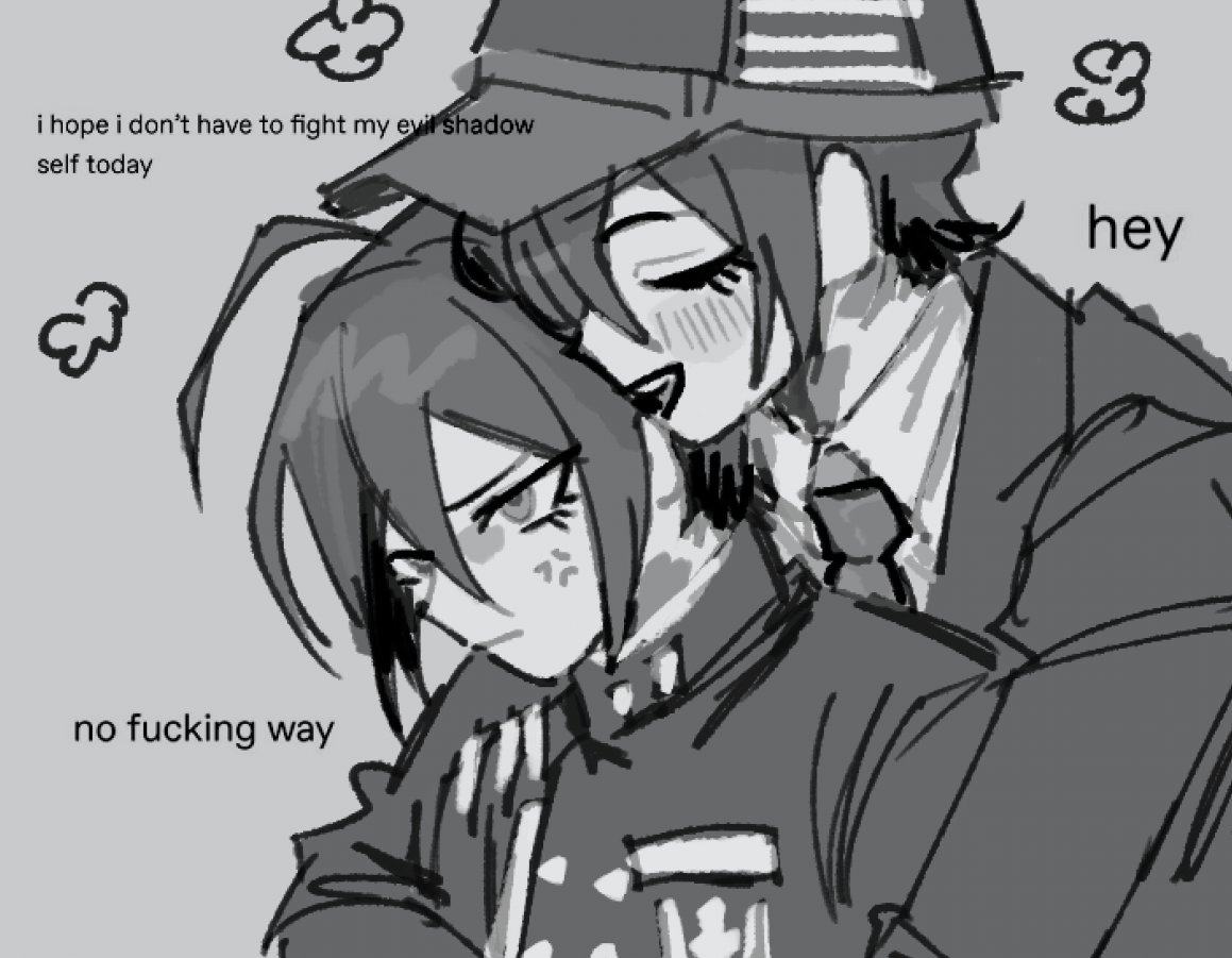 _ff9900's tweet photo. // cw suggestive 

fuck it kagesai making out sloppy style https://t.co/fm45ufM4uc