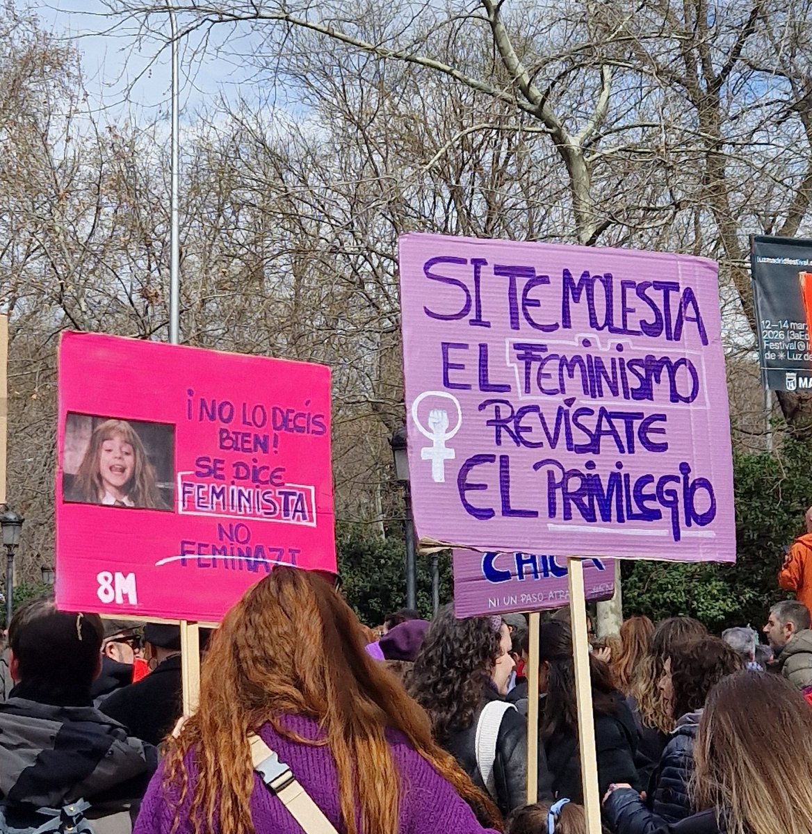 LauraUcheGon's tweet photo. Feministas, hoy y siempre #8M https://t.co/U5hPRqamNR