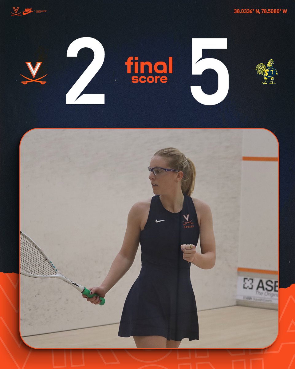 UVASquash's tweet photo. Final from Philadelphia. https://t.co/AXzebYXt02
