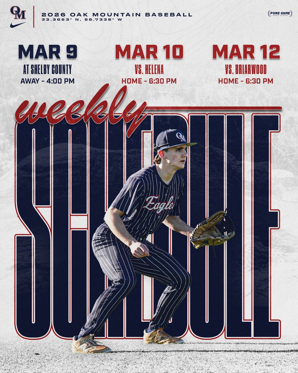 Oak Mountain Baseball tweet media