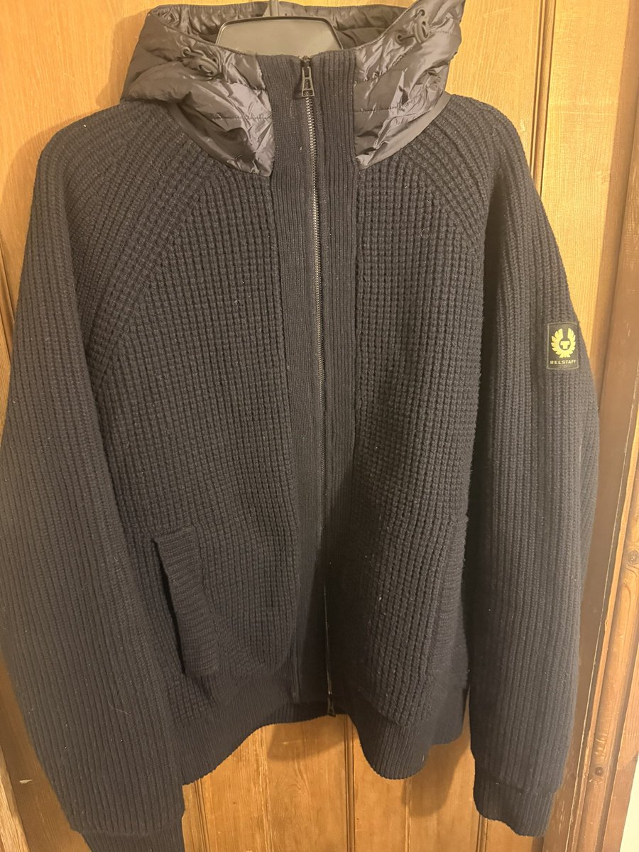 Tideswell96's tweet photo. @adiFamily_ For sale 

Belstaff jacket(Cardigan) 
9/10 condition 
UK Large 
£160 +4% G&amp;S PayPal 

Thank you https://t.co/gjfyYC69Wc