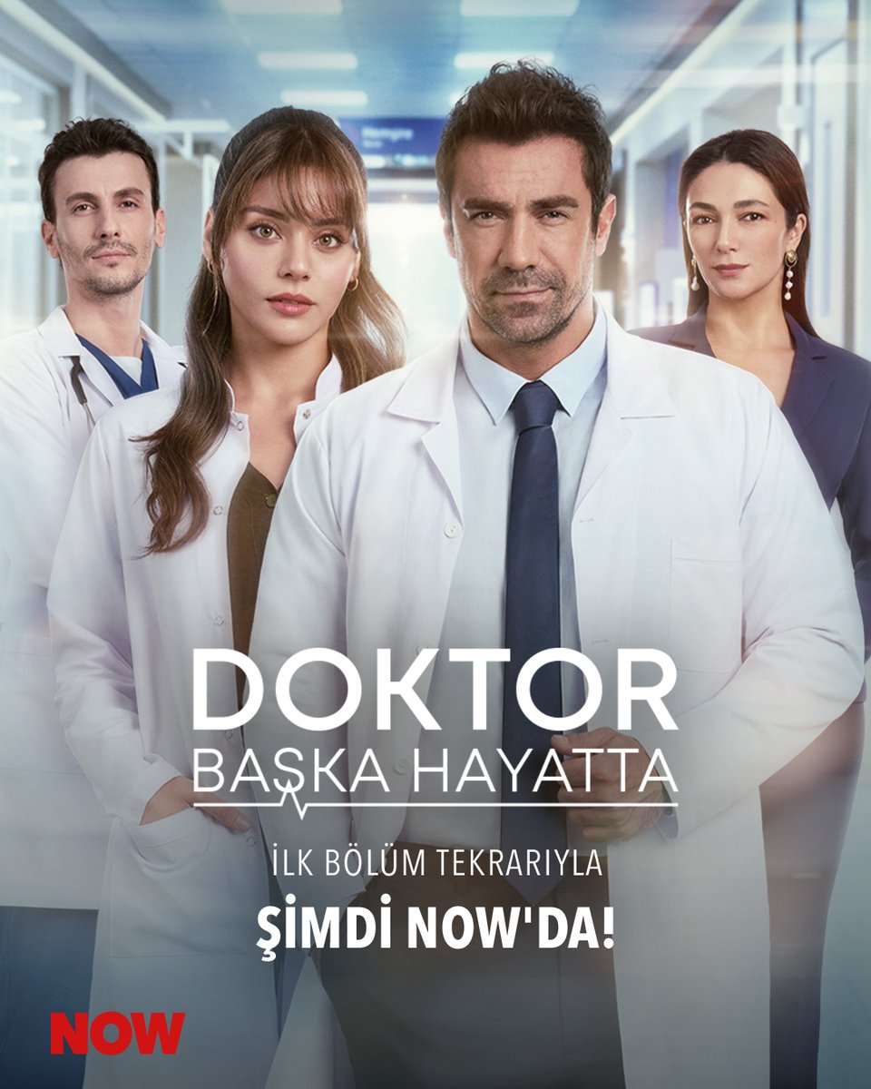 nowtvturkiye's tweet photo. Kaçıranlar ve yeniden izlemek isteyenler için #DoktorBaşkaHayatta ilk bölüm tekrarıyla şimdi NOW’da. @doktordizi https://t.co/NQSLFU2RZp