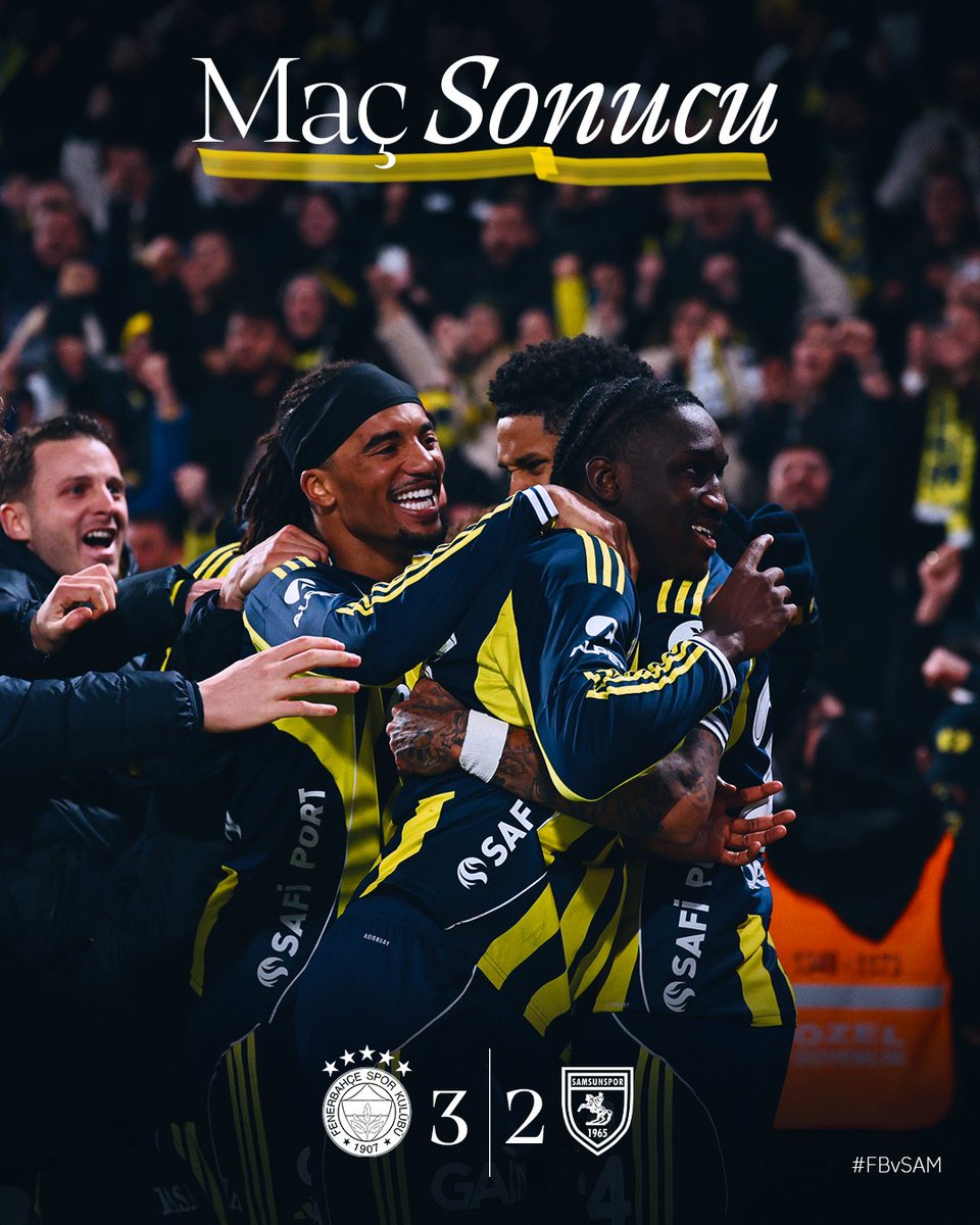 Bu kadroyla ancak bu kadar. Ederson kesinlikle dinlendirilmeli. Stopersiz ve santraforsuz olmuyor, olmuyor, olmuyor. Skriniar gelene kadar Osterwolde ve Guendouzi stoperde olmalı. #Fenerbahçe  #FBvSAM  #FBvSMS