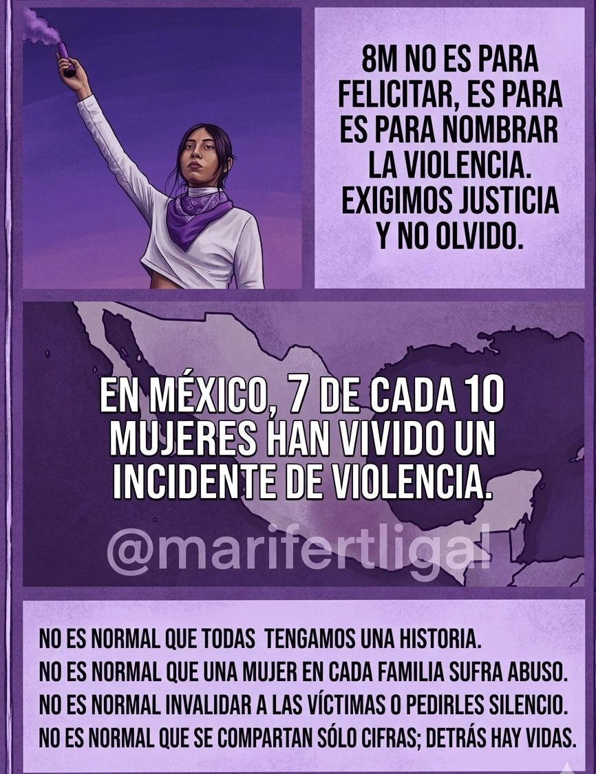 Mafertligal's tweet photo. El 8 de marzo no es un día de celebración superficial, sino un recordatorio de justicia y una deuda histórica que aún estamos saldando. El 8 de marzo no es un día de celebración superficial, sino un recordatorio de justicia y una deuda histórica que aún estamos saldando.#8M #pue https://t.co/H4gAa5IoVt