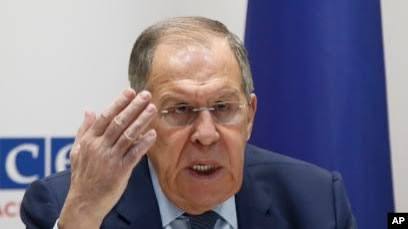 SprinterPress's tweet photo. Russian Foreign Minister Sergey Lavrov on Arab hypocrisy:

Many Arab monarchies publicly stated that the situation should not be pushed toward a military solution and that they would not allow their airspace to be used. 

But when everything began, despite your repeated calls to the United States and Israel, did you condemn the U.S. and Israeli actions? Did you condemn the bombing of 170 schoolgirls? 

I have heard that your countries—I believe even Bahrain—are planning to submit a resolution in the UN Security Council with language along the lines you just mentioned. It would condemn Iran's aggression without saying a word about the actions of the United States and Israel. 

We call for a united front in favor of ending this war. Simply saying that Iran has no right to respond effectively means that you're encouraging the United States and Israel to continue. It defies logic.
