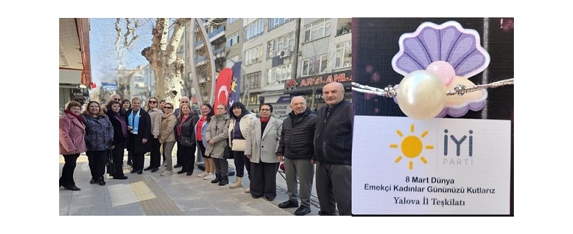 YALOVA – İYİ Parti Yalova İl Teşkilatı, 8 Mart Dünya Kadınlar Günü
mirayhaber.com/yerel-haberler…