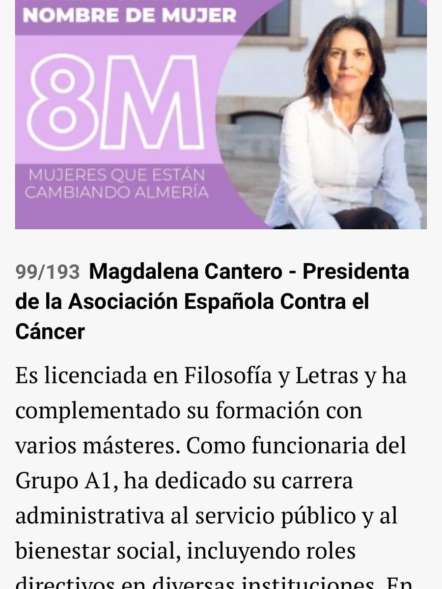 Asociación Española Contra el Cáncer ALMERÍA tweet media