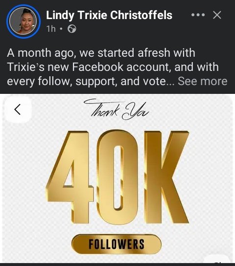 FB handler, if you're here babygirl come get your flowers!! You're doing such an amazing job that side and I'm so proud!!
Thank you so much for taking it upon you to open a page and showed working! Well done boo 🫂♥️ #BBMzansiS6