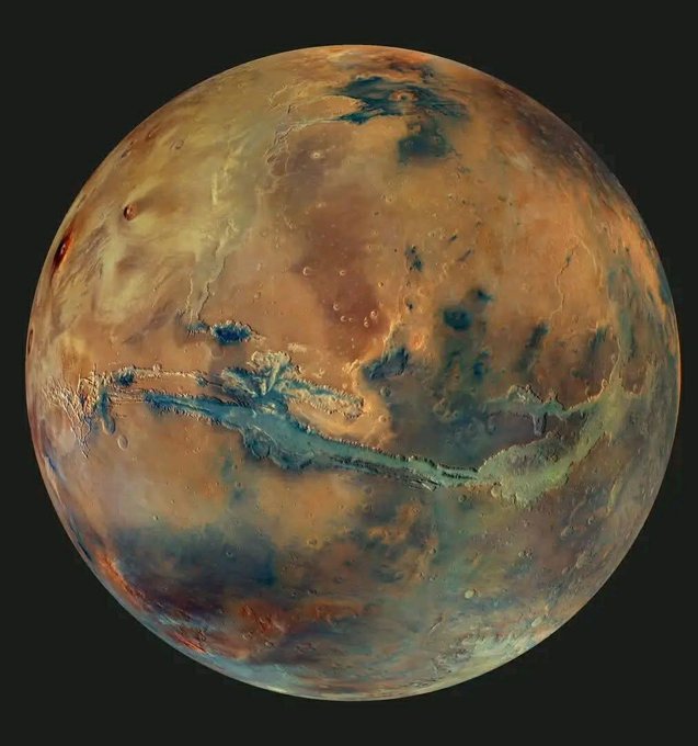 konstructivizm's tweet photo. Mars seen in its "true" color.. https://t.co/i1dVoRmhD8