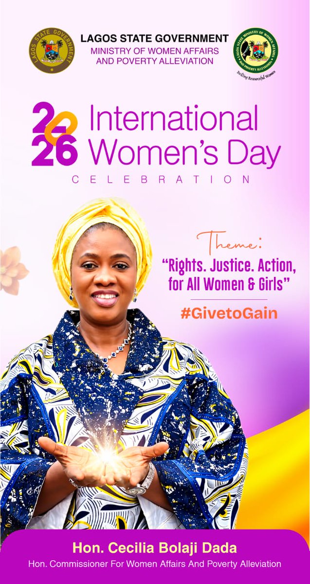 Lagos State Ministry of Women Affairs tweet media
