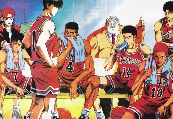 RetroGeekArt's tweet photo. Slam Dunk (1996). Spectacular anime inspired by the @NBA @NBAMEX of the 90s / Espectacular anime inspirado en la @NBA @NBAMEX de los 90. #Anime #retrogames #RetroGeek https://t.co/gxVhZLpXW3