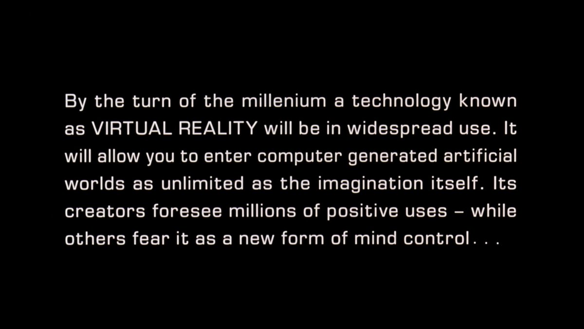 AmigaGuruBlog's tweet photo. Watching old movies about VR is kind of scary. No wonder VR hasn’t become a must-have in every home yet.
#VR #PSVR2 #AMIGA #Virtuality #A3000 #Lawnmoverman #stephenking https://t.co/FraWOVJOAw
