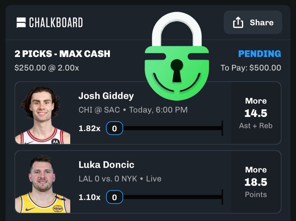 LevsLocks's tweet photo. CHALKBOARD SLIP 🚨 If my parlay hits, I’ll send $25 via Cash App to one lucky person who likes and retweets this tweet! 🔥 Must like and retweet to enter. Let’s eat! 🍽️ 

#NBA #Chalkboard #Betting https://t.co/pfVfzScoXs