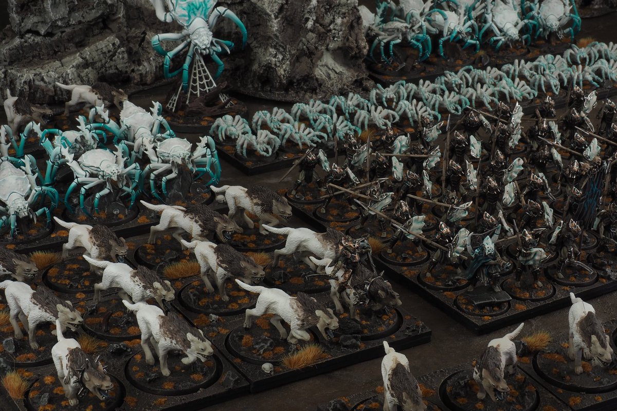 Mp_miniatures's tweet photo. Misty Mountains War of the Ring army! https://t.co/hwQMQLho2J