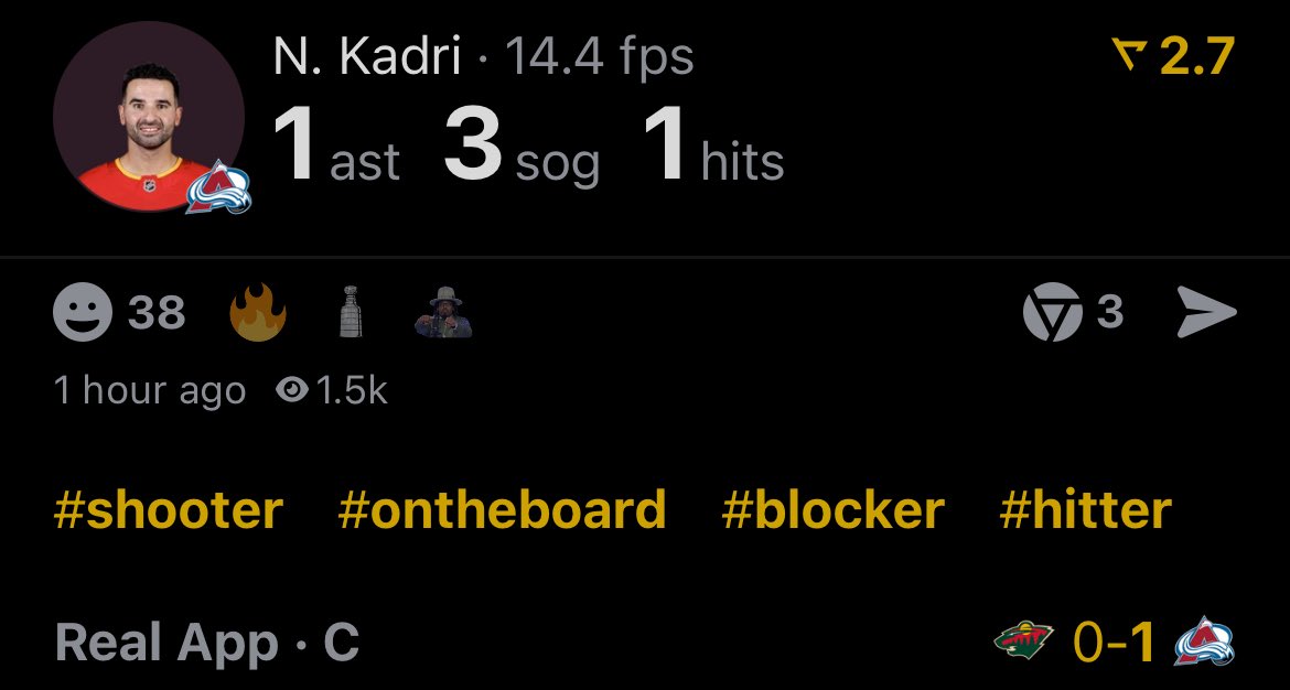 utilityguysport's tweet image. Nazem Kadri just belongs in Colorado #GoAvsGo