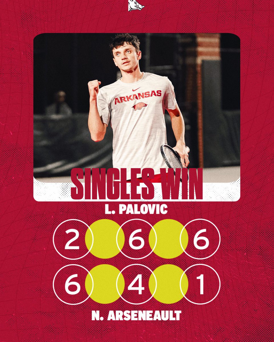 Razorback Men’s Tennis tweet media