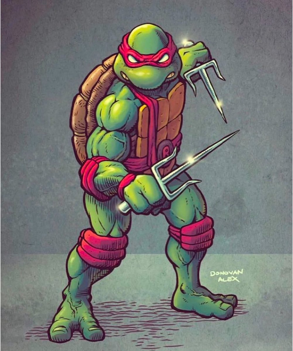 Raphael is cool, but crude…