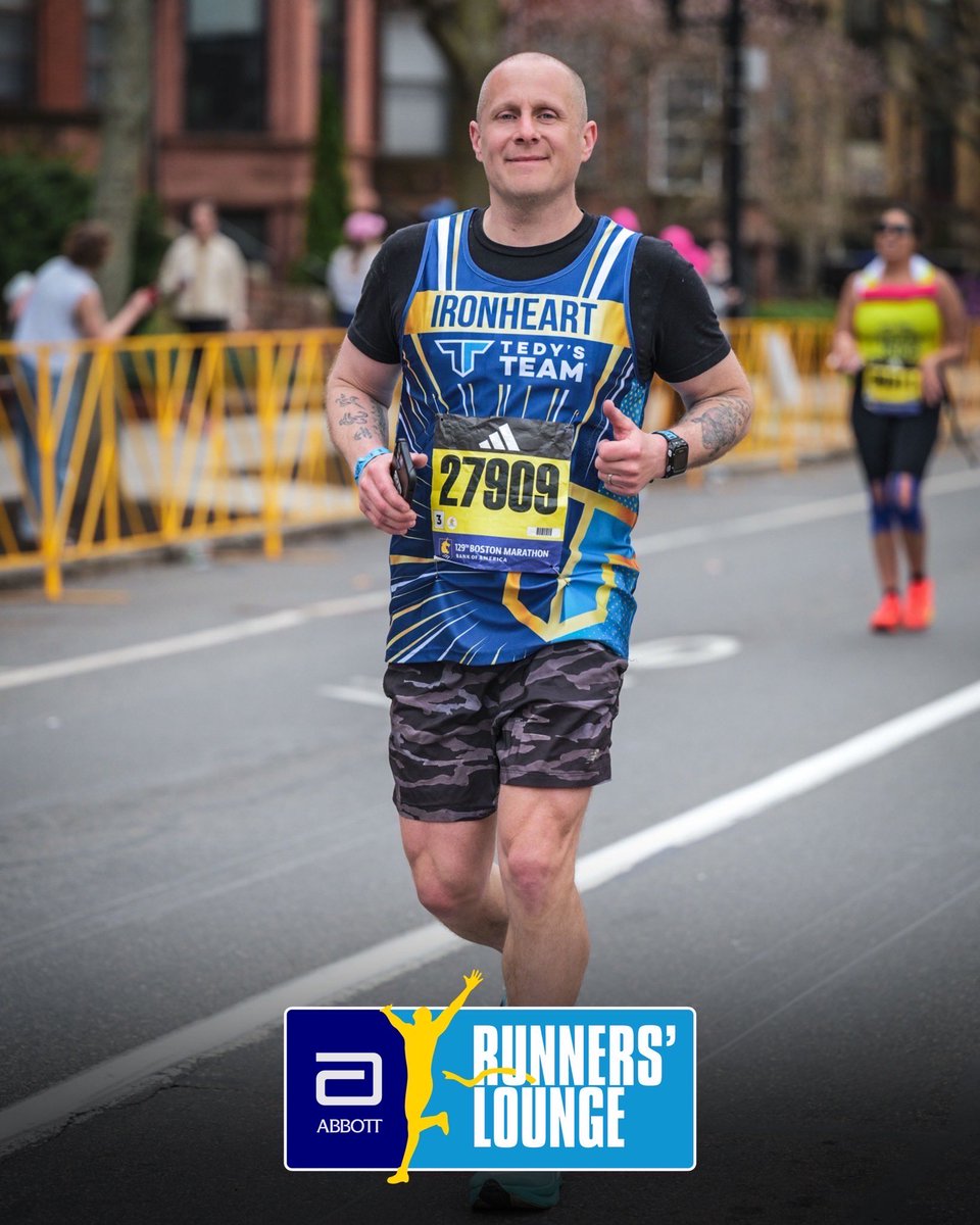bostonmarathon's tweet photo. It’s runners like Jeremy Woodward that inspired our sponsor @AbbottNews to establish #TeamAbbott, a community that champions health through running.
(1/2) https://t.co/N0IJlPCSHP