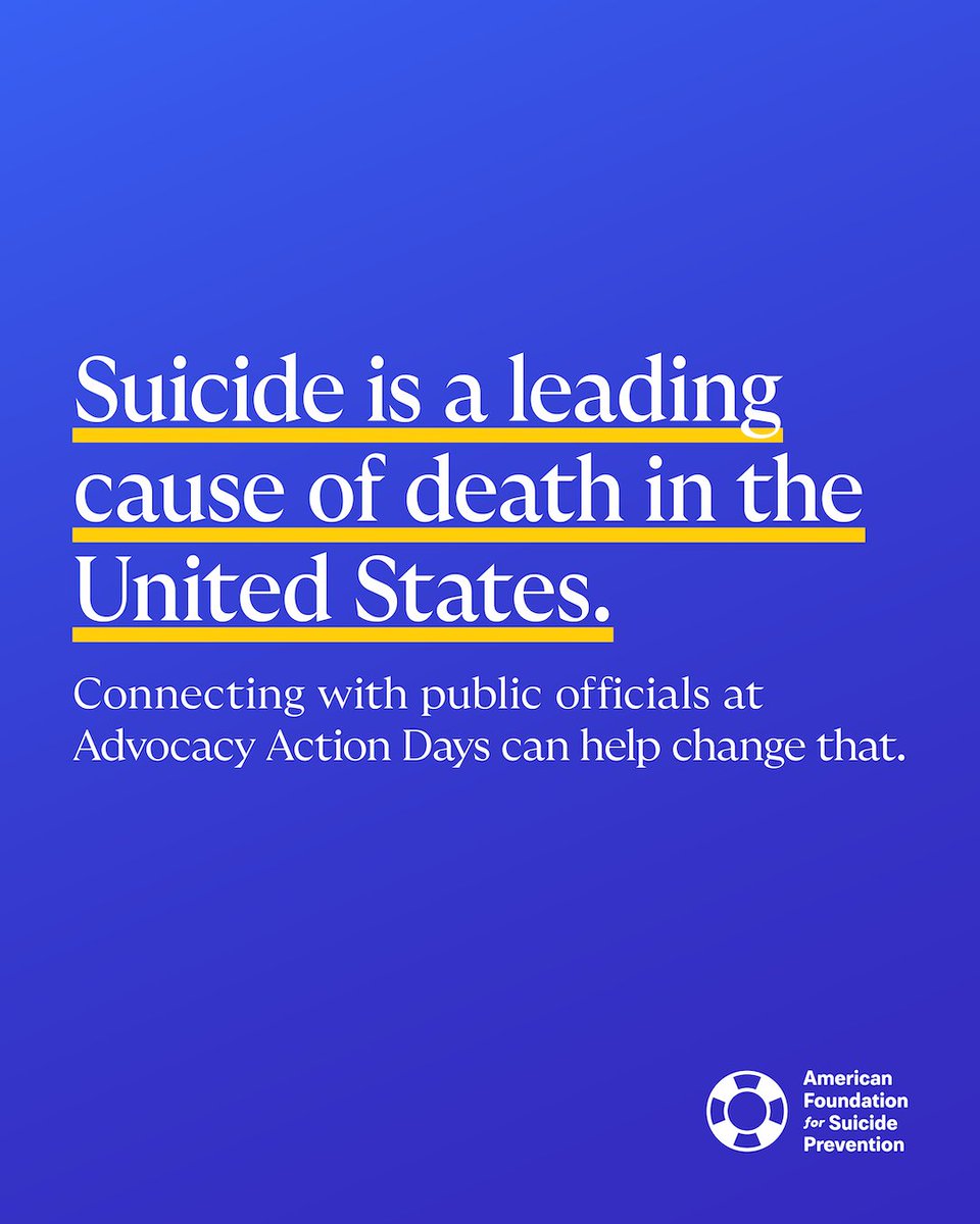 American Foundation for Suicide Prevention tweet media