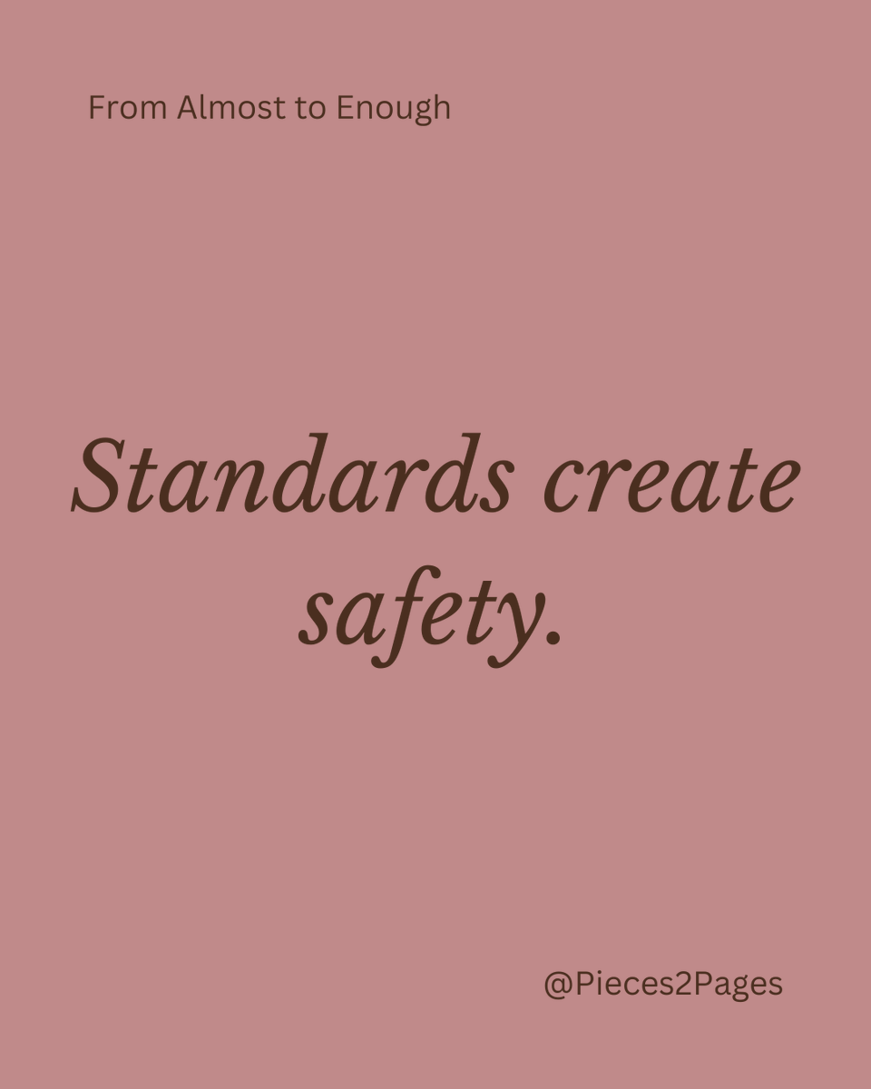 pieces2pages's tweet photo. Guard your standards.
Lowering them never built anything solid.
From Almost to Enough → https://t.co/wlU4GN9CX6
#highvaluechoices #selfrespectfirst #intentionalconnections #growthseason #alignedlife https://t.co/79piY92SQG