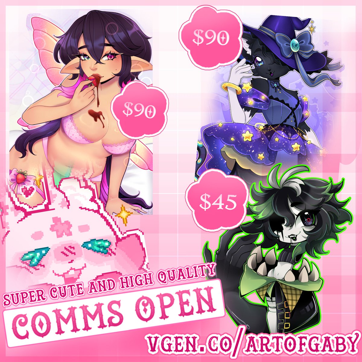 Gaby 🌸🌿 | Fae Vtuber Artist | She/They tweet media