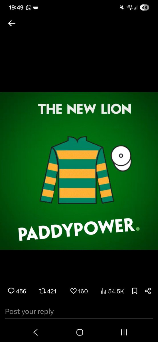 Jayoh2387's tweet photo. @paddypower https://t.co/wloZWcbYos