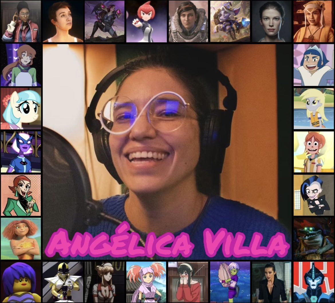 Collage y Homenaje a la Actriz de Doblaje Mexicana (Angélica Villa) 🇲🇽

Es conocida por interpretar a Frosta en She-Ra y las Princesas del Poder, Katie Holt en Voltron: El Defensor Legendario, Chamille en Ninjago: Maestros del Spinjitzu y Etc.

¡Feliz Cumpleaños! 🎂🎁🎉🎊🥳🎈