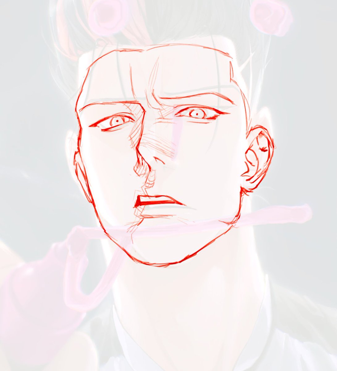 yannna_yan's tweet photo. This fraudulent artist sucks at drawing faces so I fixed it https://t.co/dhmeCEsXax