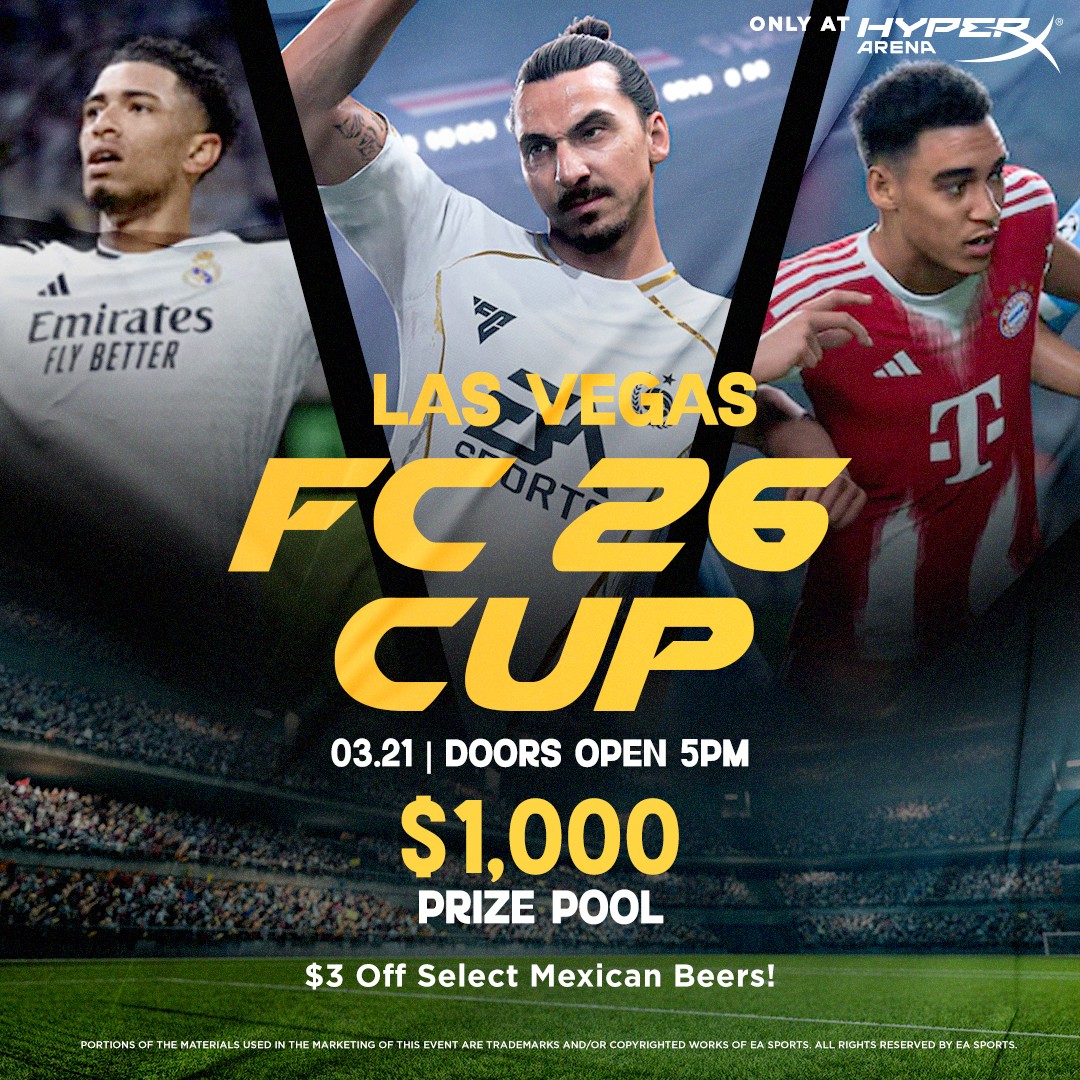 HyperX Arena Las Vegas tweet media