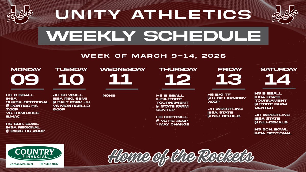 Unity Rocket Athletics tweet media