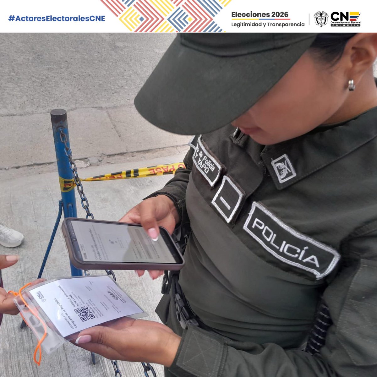 CNE Colombia tweet media