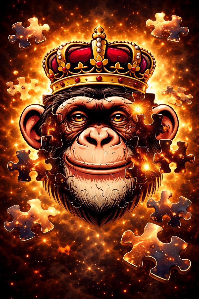 Chimp King Of Meme tweet media