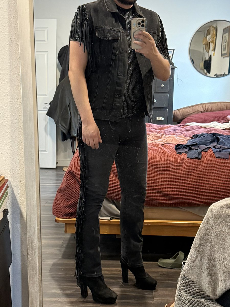 Feeling very <a href="/DiscordAddamsX/">Discord x Addams</a> and Gaga inspired for the Mayhem Ball. Should I embellish with a lot of safety pins?!