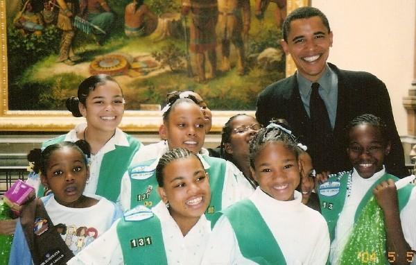 AJWoodson's tweet photo. @Maga_Trigger @BarackObama (before) He was #POTUS 
... was that *same*  Person as an 
#Illinois (State) Senator  in #SpringfieldIL https://t.co/f1MQPXHbyI