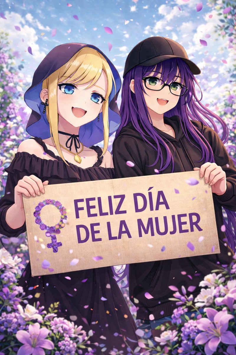 ainz_02's tweet photo. Es El Día de la Mujer 💜🌸

Es un momento para recordar 🕊️, celebrar 🎊 y agradecer 🙏 todo lo que las mujeres han hecho y siguen haciendo y ami madre por todo su apoyo incondicional💜🌍.
Gracias Mamá. #DiaDeLaMujer #InternationalWomensDay #DiaInternacionalDeLaMujer #HappyHoli https://t.co/1SUIjtJRqz