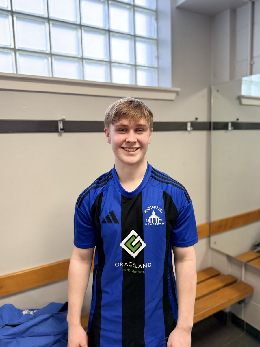finnartfc's tweet photo. The young team 💙🖤

Wee Joshua refs MOTM today👏 https://t.co/B2DdymCeuZ