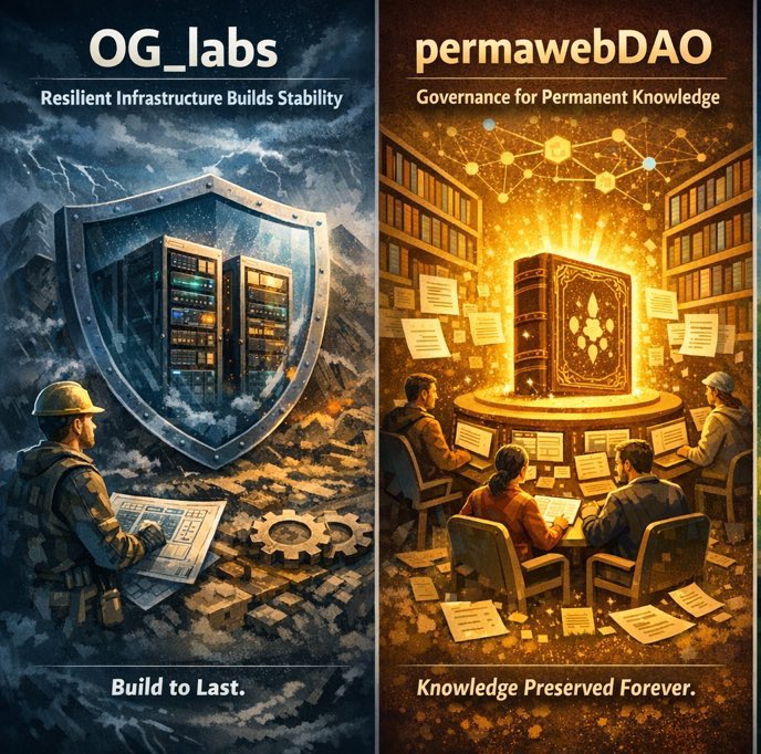 Web2 sold us lie use our platforms, follow our rules, lose your content when we feel like it. Three projects are building the antidote and most people still haven’t connected the dots. A thread on LightLinkChain, permacastapp &amp; 0G_labs

Most L2s solve speed. <a href="/LightLinkChain/">LightLink ⛓️</a>