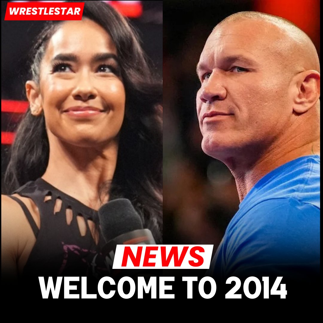 AJ Lee is a champion, and Randy Orton is headlining WrestleMania. Welcome back, 2014!