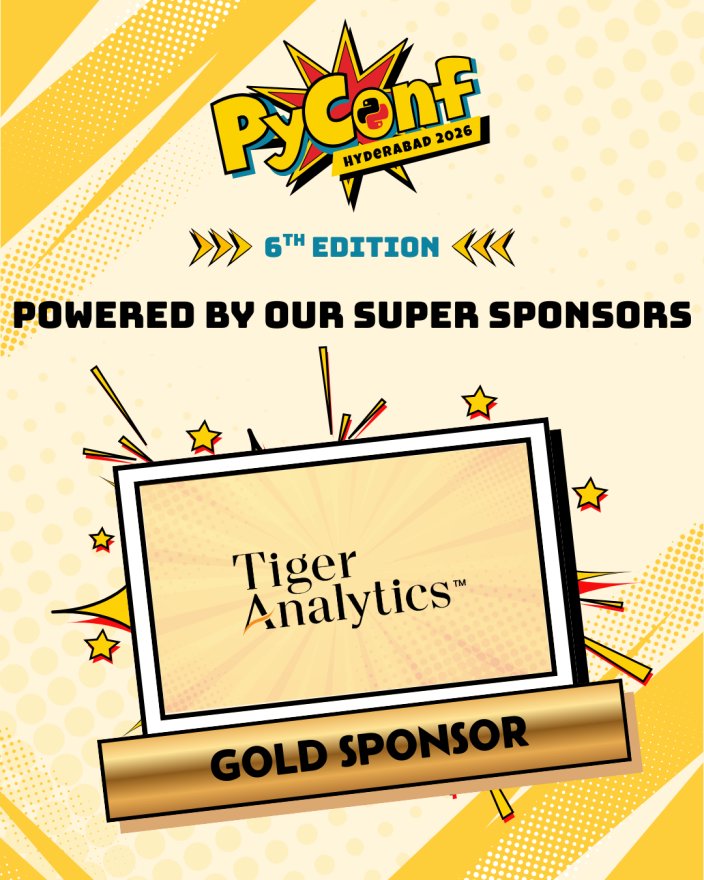 PyConf Hyderabad #PyConfHyd2026 tweet media