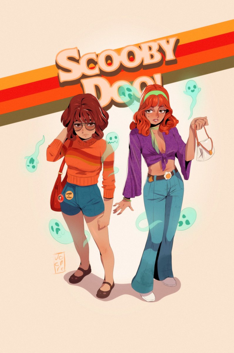Joughbro's tweet photo. Happy women’s day. Here’s a Velma and Daphne drawing ❤️ https://t.co/eUMBIIkY5E